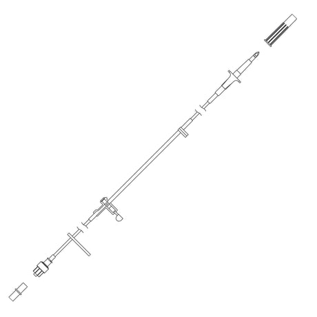 IV Pump Set Pump 87 Inch Tubing - BeHope