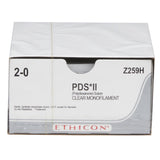 Absorbable Suture with Needle PDS™ II Polydioxanone CT-1 1/2 Circle Taper Point Needle Size 2-0 Monofilament - BeHope