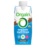 Oral Supplement Orgain® Organic Nutrition™ Vegan Shake Smooth Chocolate Flavor Liquid 11 oz. Carton - BeHope
