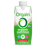 Oral Supplement Orgain® Organic Nutrition™ Shake Strawberries and Cream Flavor Liquid 11 oz. Carton - BeHope