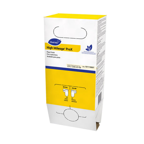 Floor Finish High Mileage® ProX Liquid 2.5 Liter Dispenser Box Mild Scent For ProSpeed® Dispensing System - BeHope