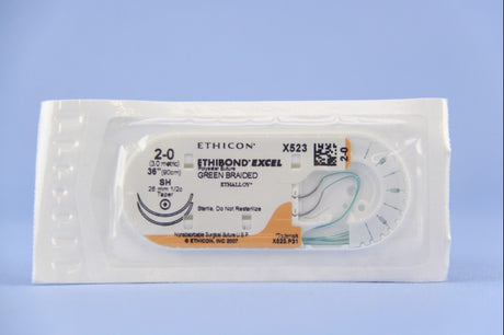 Nonabsorbable Suture With Needle Ethibond Excel® Polyester Braided Taper Point - BeHope