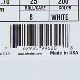 Trash Bag McKesson 30 gal. White LLDPE 0.70 mil 30 X 36 Inch Star Seal Bottom Coreless Roll