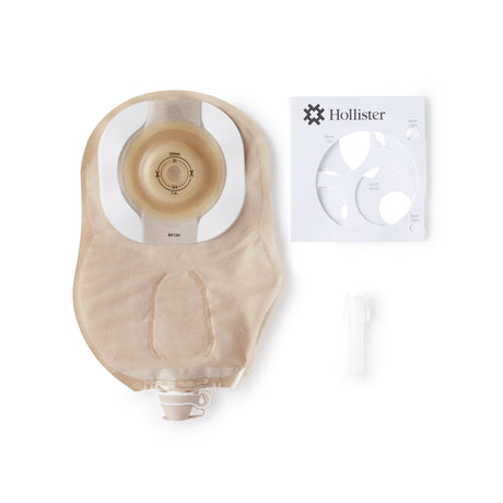 Urostomy Pouch Premier™ One-Piece System 9 Inch Length Soft Convex, Trim to Fit Up to 1 Inch Stoma Drainable - BeHope