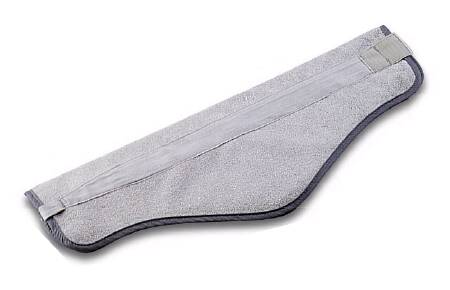 Cover Hydrocollator® Terry, Foam-Filled, Hook and Loop Closure, Neck Contour, Washable, White, 16 X 25 Inch - BeHope