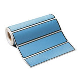 Blank Label Carstens® Binder Label Blue 1-3/8 X 5-3/8 Inch - BeHope