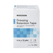 Water Resistant Dressing Retention Tape with Liner McKesson White 4 Inch X 10 Yard Nonwoven / Printed Release Paper NonSterile - BeHope