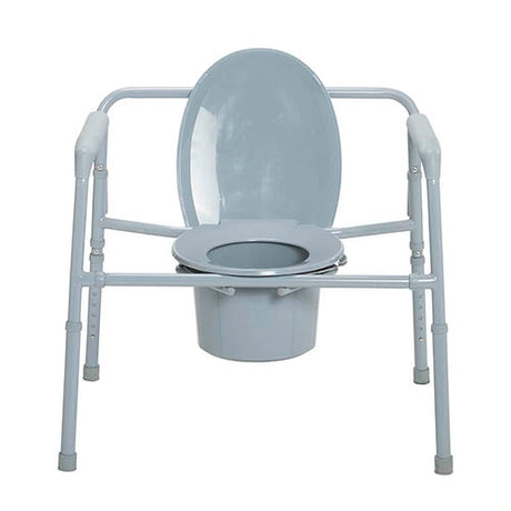 Chaise percée pliante bariatrique d'une capacité de 650 lb