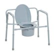 Bariatric Folding Commode 650 Lb. Capacity - BeHope