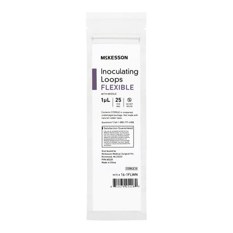 Inoculating Loop with Needle McKesson 1 µL ABS Integrated Handle Sterile - BeHope