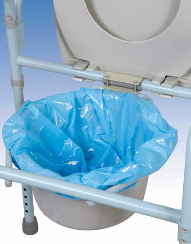Lot de 7 sacs de rangement pour seau de toilette Carex