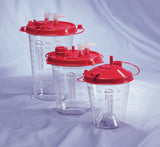Rigid Suction Canister Hi-Flow™ 1200 mL Pour Lid - BeHope