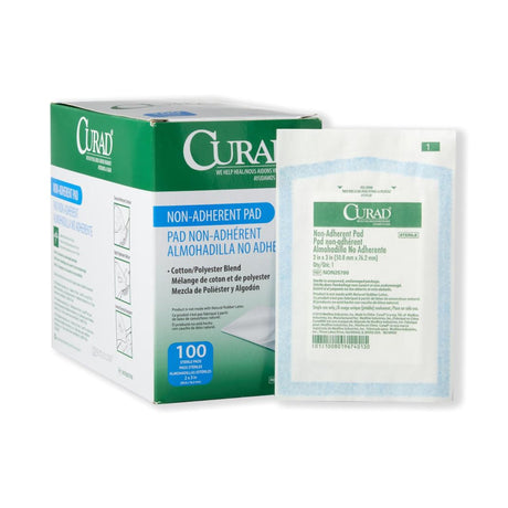 Non-Adherent Dressing Curad® 2 X 3 Inch Sterile 100 per Pack - BeHope