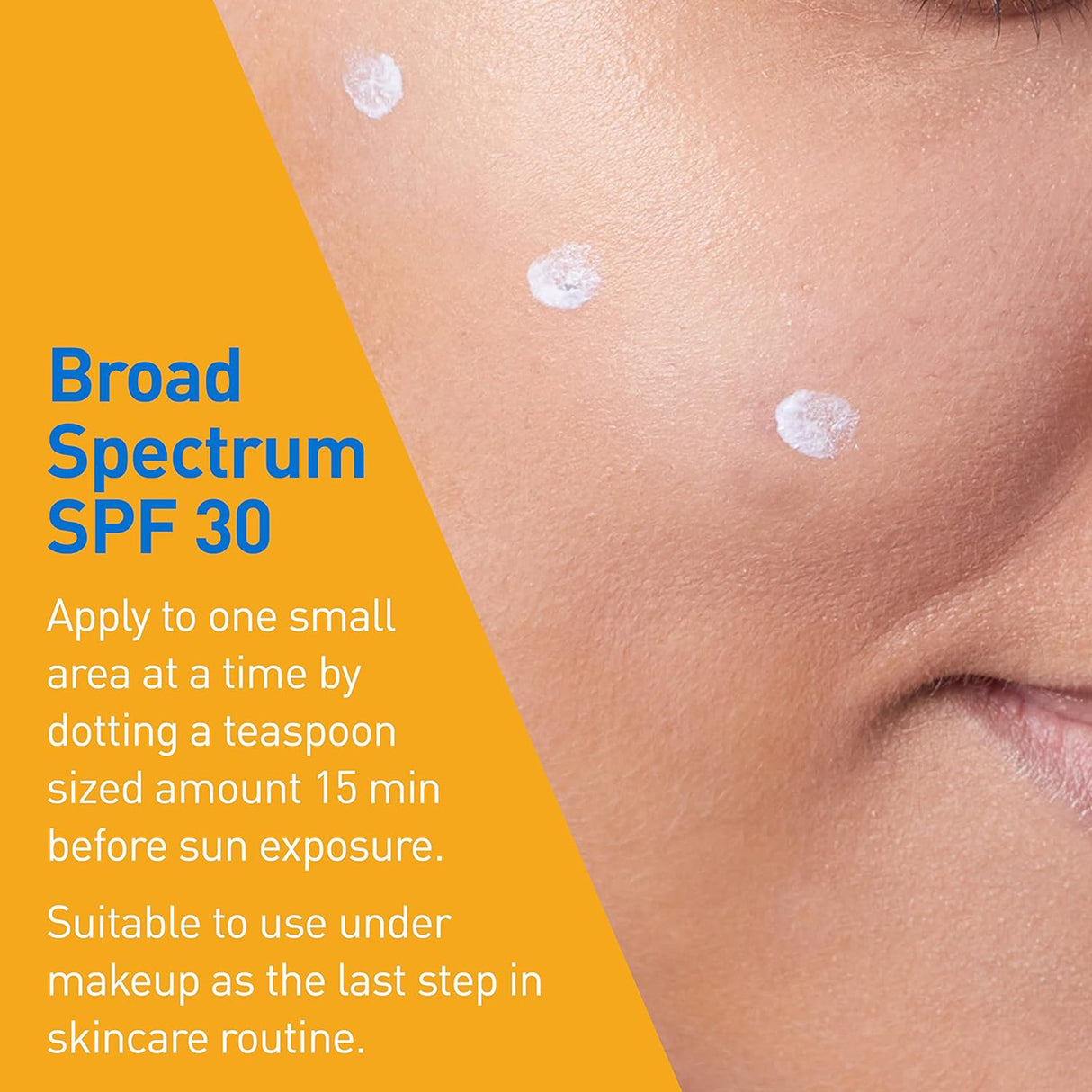 Sunscreen CeraVe® Hydrating Mineral Sunscreen Face SPF 30 Lotion 2.5 oz. Tube - BeHope