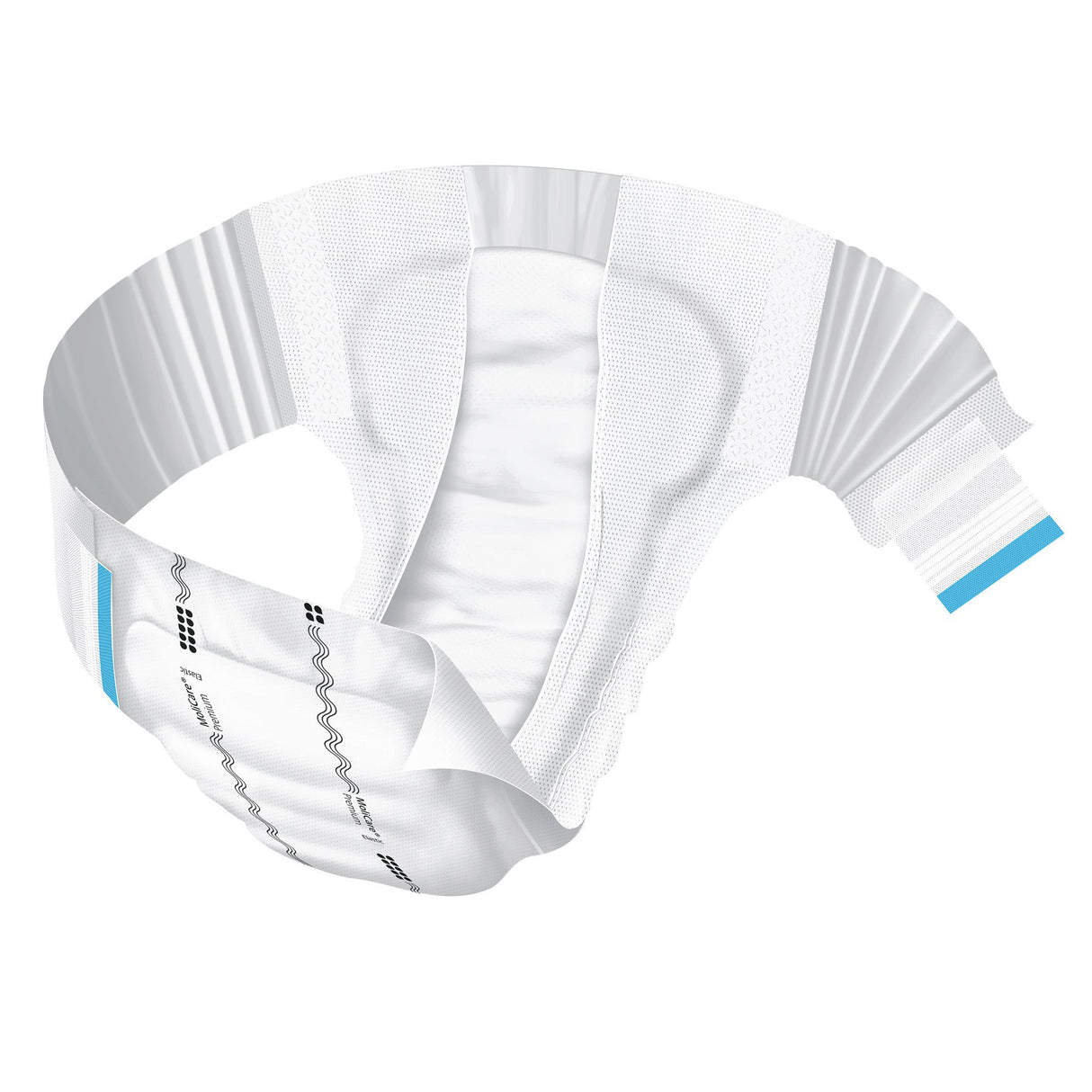 Unisex Adult Incontinence Brief MoliCare® Premium Elastic 10D Medium Disposable Heavy Absorbency - BeHope