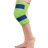 Cold Pack with Wrap Polar Ice® Knee Standard 13 X 16 Inch Nylon / Polyester / Water Reusable - BeHope
