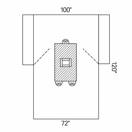 Abdominal Drape Transverse Laparotomy Drape 100 W X 72 W X 120 L Inch Sterile - BeHope