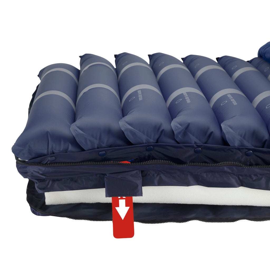Med-Aire Assure 5" Air + 3" Foam Base Alternating Pressure and Low Air Loss Mattress System -BeHope