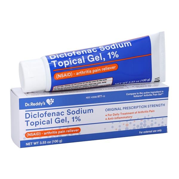 Topical Pain Relief 1% Strength Diclofenac Sodium Topical Gel 100 Gram - Behope
