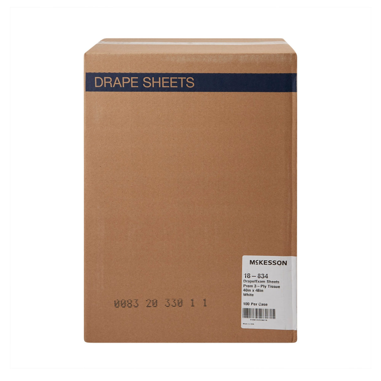 McKesson General Purpose Physical Exam Drape Nonsterile Premium 3-Ply Tissue - BeHope