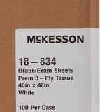 McKesson General Purpose Physical Exam Drape Nonsterile Premium 3-Ply Tissue - BeHope
