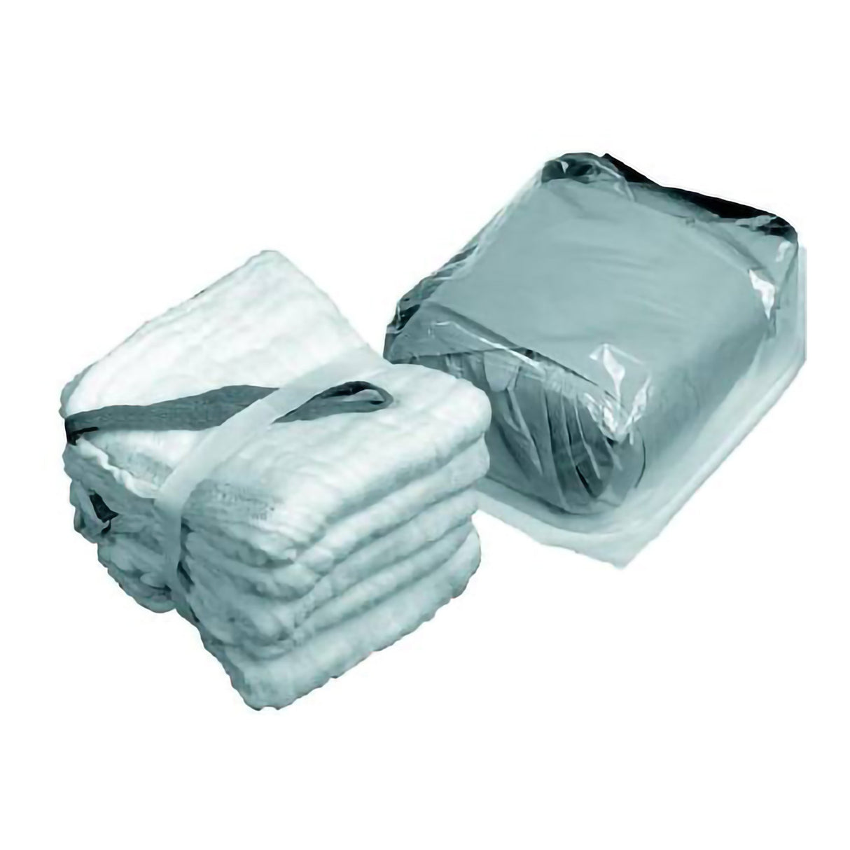 Surgical Laparotomy Sponge X-Ray Detectable Cotton 18 X 18 Inch 5 Count Pouch Sterile - BeHope