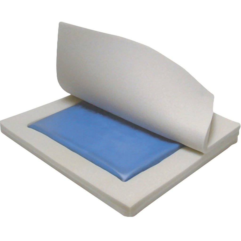 Gel "E" Skin Protection 3" Gel/Foam Wheelchair Cushion -BeHope