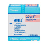 Peripheral IV Catheter Surflo® Flexible Thinwall ETFE Straight Hub Non Blood Control Non-Safety - BeHope