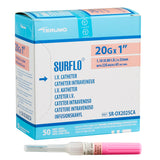 Peripheral IV Catheter Surflo® Flexible Thinwall ETFE Straight Hub Non Blood Control Non-Safety - BeHope