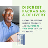 Unisex Adult Incontinence Brief Prevail® Bariatric Bariatric Size C Disposable Heavy Absorbency - BeHope