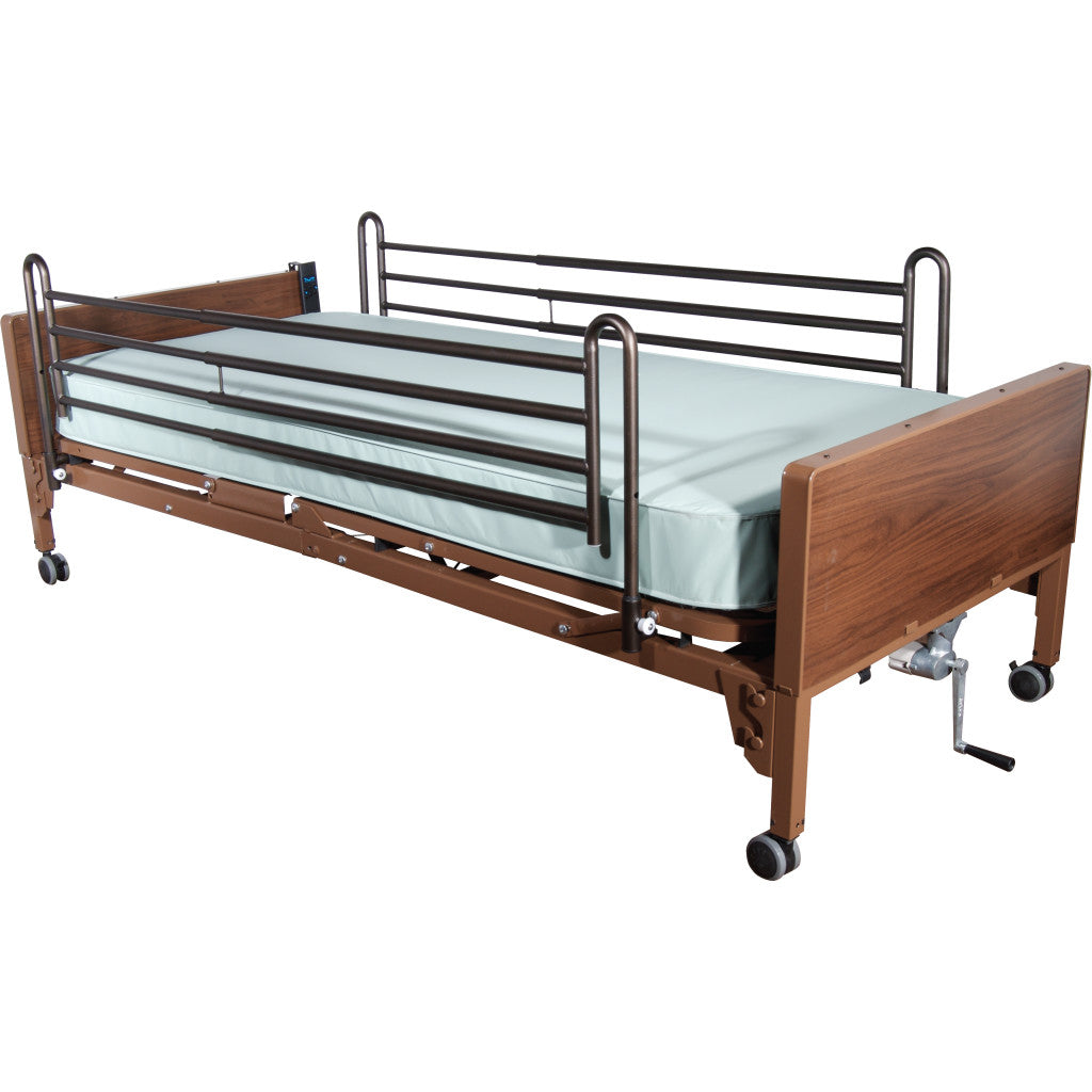 Standard Telescoping Full-Length Side Rail, Brown-Vein Finish -BeHope