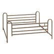 Standard Telescoping Full-length Side Rail, Brown-vein Finish - BeHope