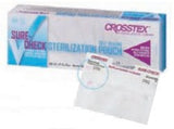 Sterilization Pouch Sure-Check® Ethylene Oxide (EO) Gas / Steam 7-1/2 X 13 Inch Transparent Self Seal Film - BeHope