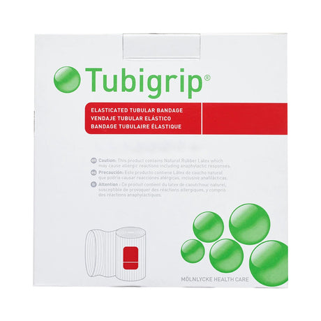 Elastic Tubular Support Bandage Tubigrip® 4-1/2 Inch X 11 Yard Large Thigh Pull On Beige NonSterile Size G Standard Compression - BeHope