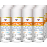 Surface Disinfectant / Sanitizer Clorox Healthcare® Citrace® Hospital Alcohol Based Aerosol Spray Liquid 14 oz. Can Citrus Scent NonSterile - BeHope