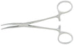 Hemostatic Forceps Miltex® Kelly Surgical Grade Stainless Steel Locking Finger Ring Handle Curved Tips - BeHope