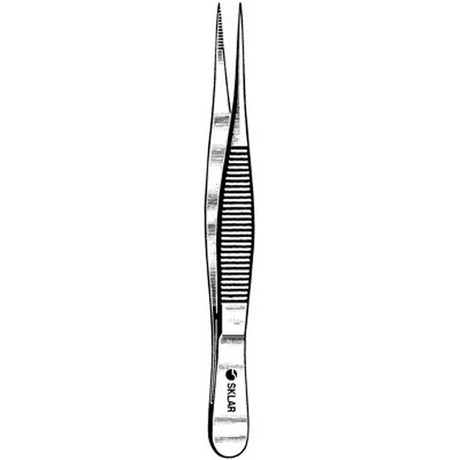 Sklar® Splinter Forceps Surgical Grade German Stainless Steel Fine Pointed Serrated Tips - BeHope