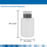 Alcohol Dispenser McKesson Polyethylene Translucent 9 oz. - BeHope