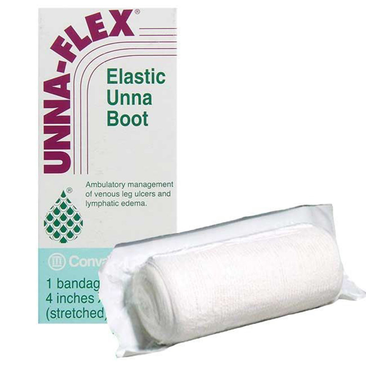 Unna Boot Stretch Unna-Flex® Zinc Oxide 4 Inch X 10 Yard - BeHope