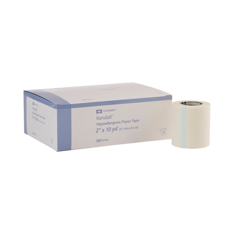 Hypoallergenic Medical Tape Kendall™ Hypoallergenic White 2 Inch X 10 Yard Paper NonSterile - BeHope