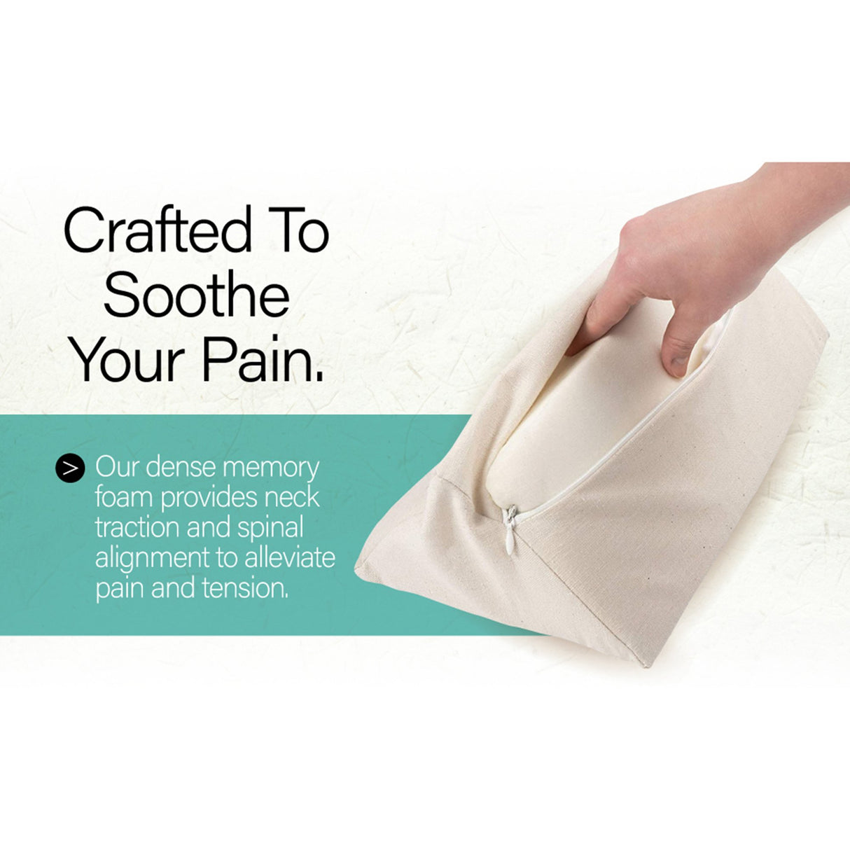 Acupressure Pillow Kanjo 6 X 6 X 14 Inch - BeHope