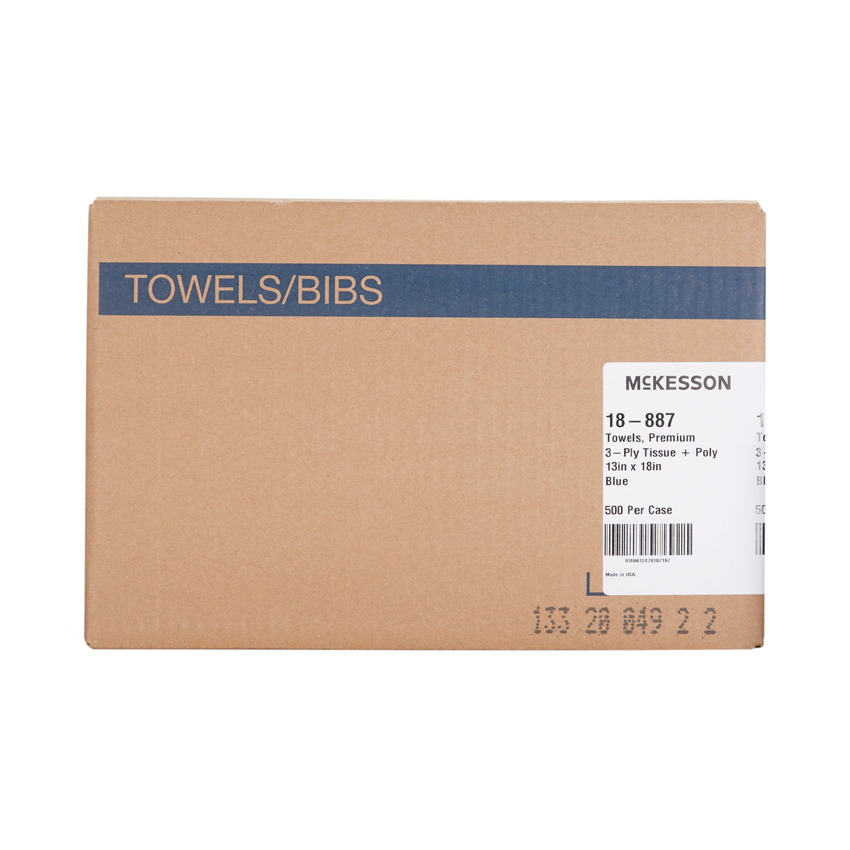 McKesson Disposable Towels Premium 3-Ply Tissue Polyback - BeHope