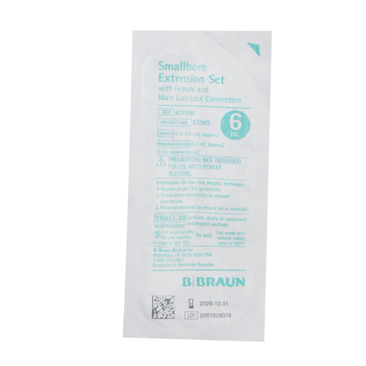 IV Extension Set for Seamless Administration Sterile - BeHope