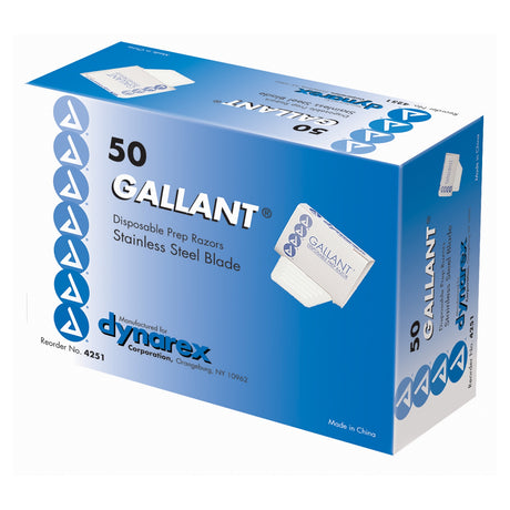 Surgical Prep Razor Gallant® Single Edge Single Blade NonSterile Disposable - BeHope