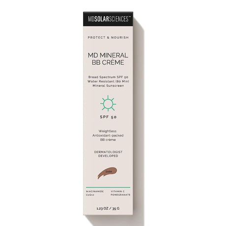 Makeup with Sunscreen MDSolarsciences MD Mineral BB Crme SPF 50 Cream 1.23 oz. Tube