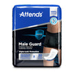 Bladder Control Pad Attends® Male Guard 12-1/2 Inch Length Heavy Absorbency Polymer Core One Size Fits Most - BeHope