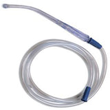 Suction Tube Handle with Tubing Curity™ Curved Type Open Tip Yankauer Style Non-Vented Sterile - BeHope