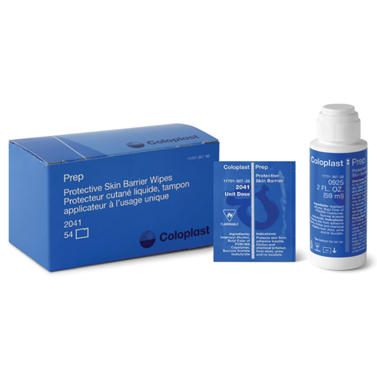 Skin Barrier Wipe Coloplast® Prep™ 50 to 75% Strength Propan-2-ol Individual Packet NonSterile - BeHope