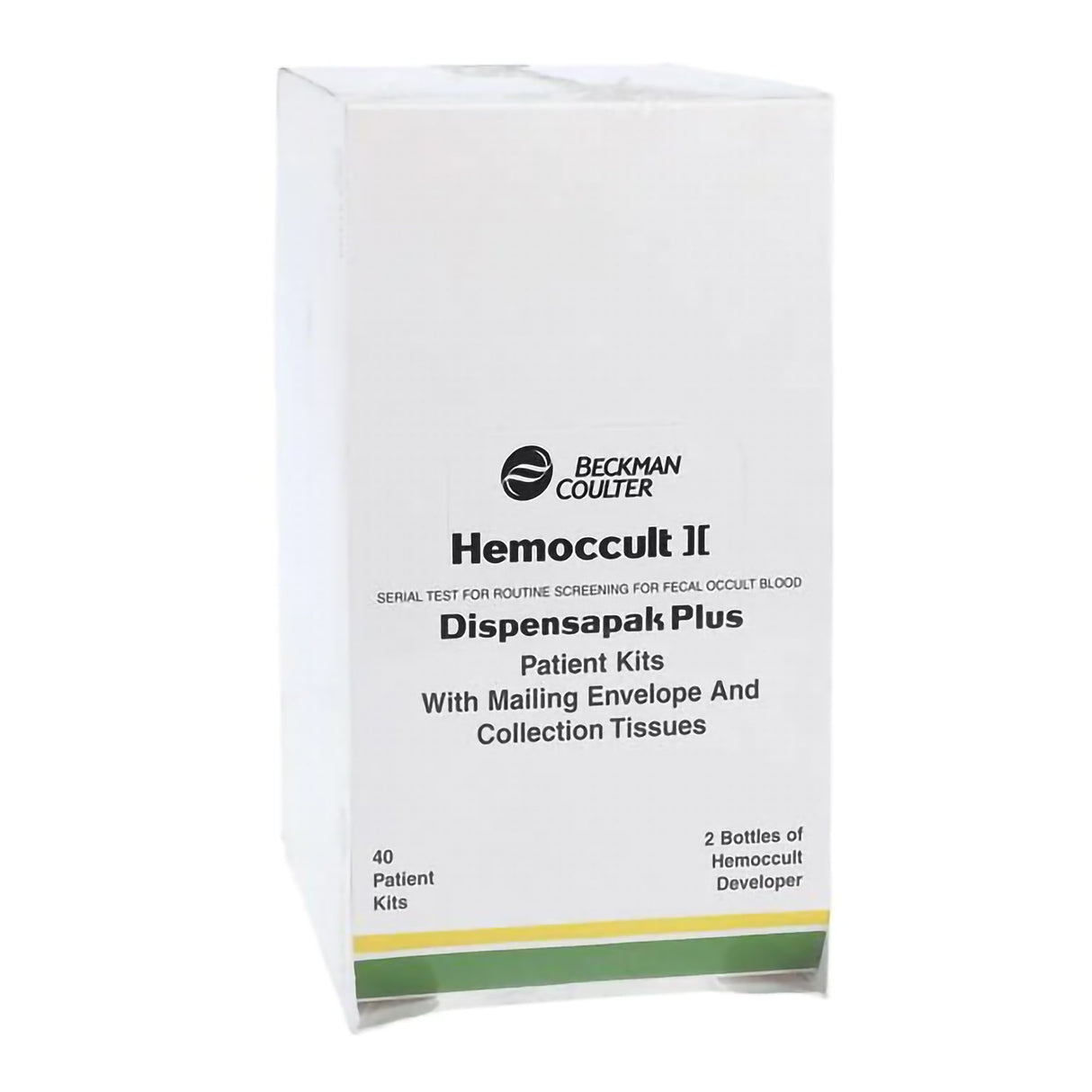 Cancer Screening Test Kit Hemoccult II® Dispensapak™ Plus Fecal Occult Blood Test (FOBT) 40 Tests CLIA Waived - BeHope