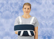 Sling and Swathe Shoulder Immobilizer DeRoyal® One Size Fits Most Synthetic Buckle Closure - BeHope